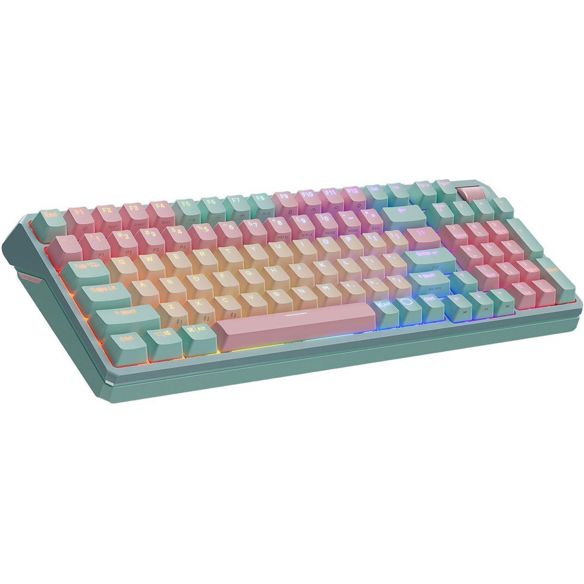 Voir la diapositive 2 : Cooler Master Clavier gamer sans fil mk770 space grey kailh box v2 red