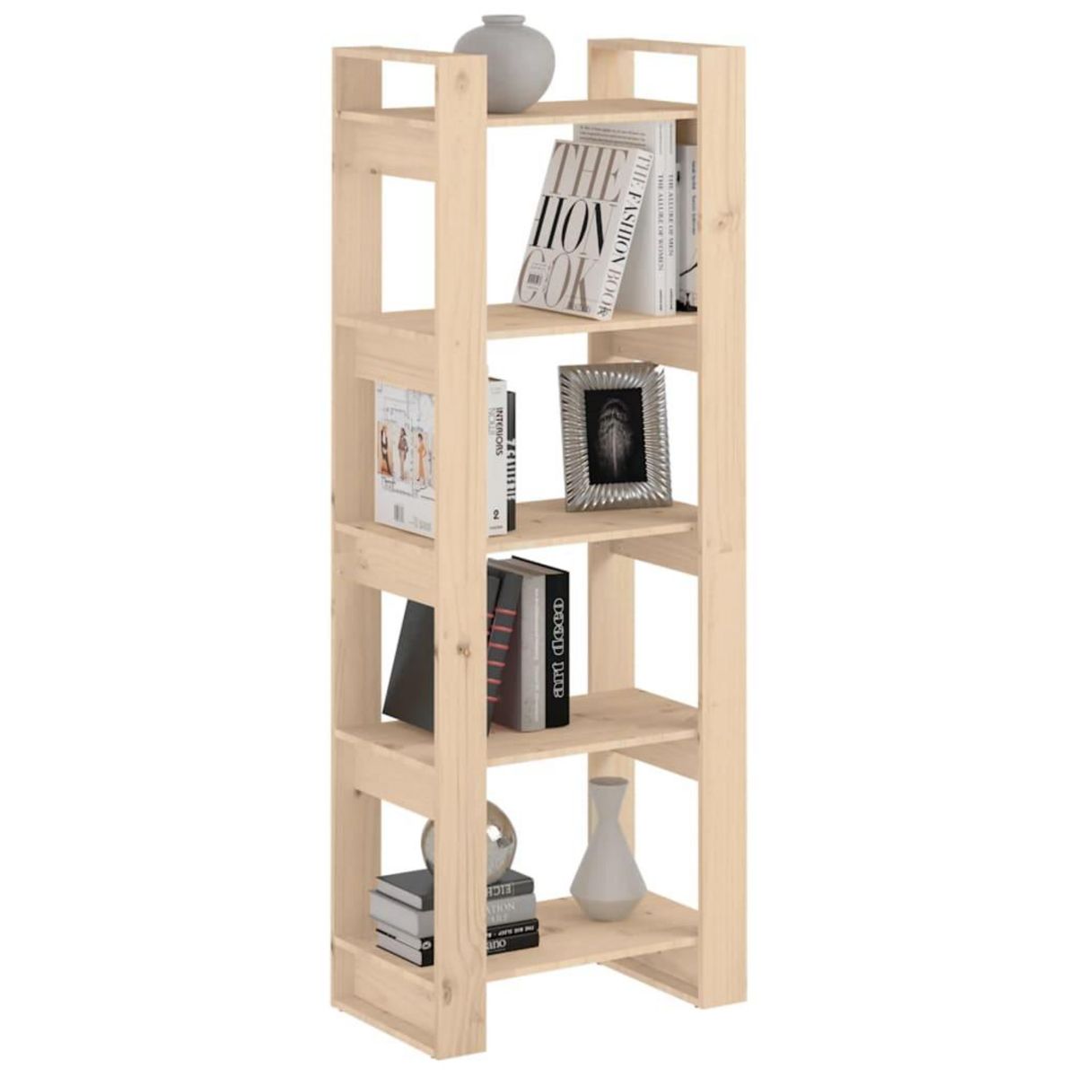 VIDAXL Bibliotheque/Separateur de piece 60x35x160 cm Bois massif