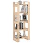 Voir la diapositive 5 : VIDAXL Bibliotheque/Separateur de piece 60x35x160 cm Bois massif