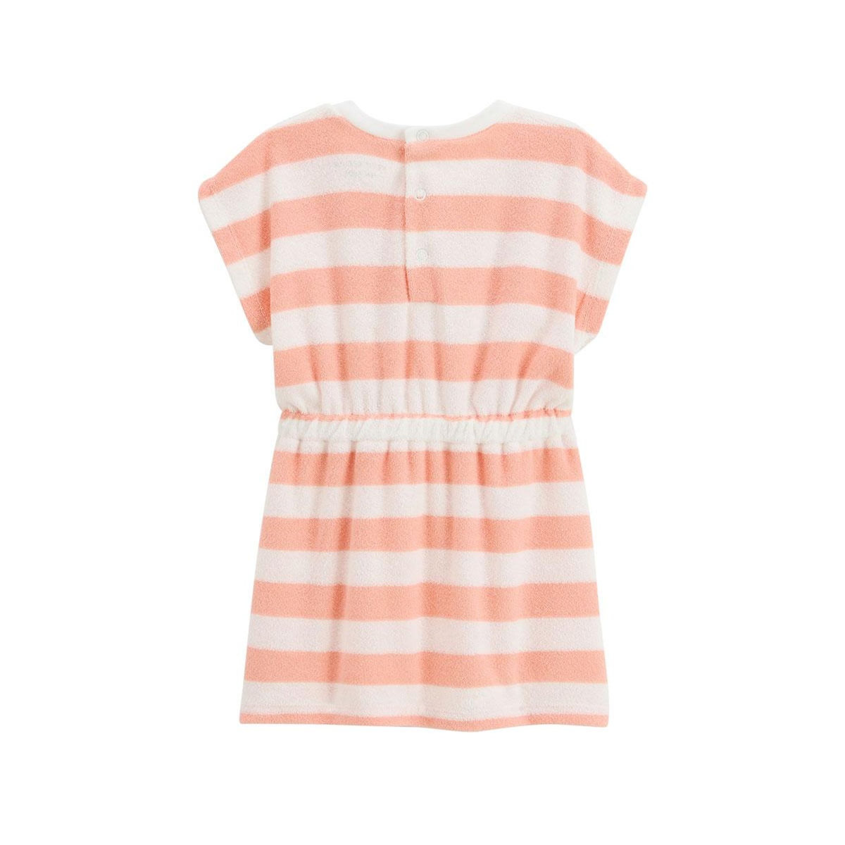 Petit Béguin Robe enfant en éponge + headband Honfleur