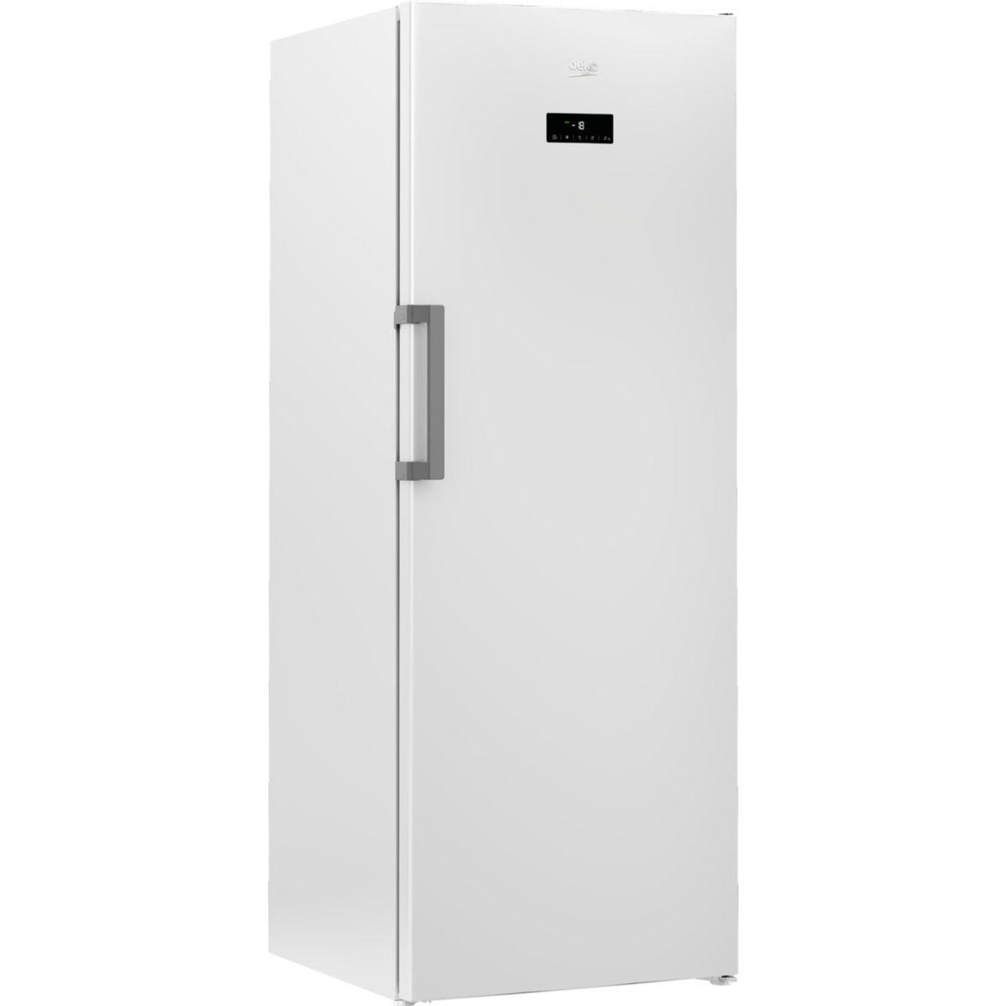 Voir la diapositive 2 : Beko Congélateur armoire rfne448e35w no frost