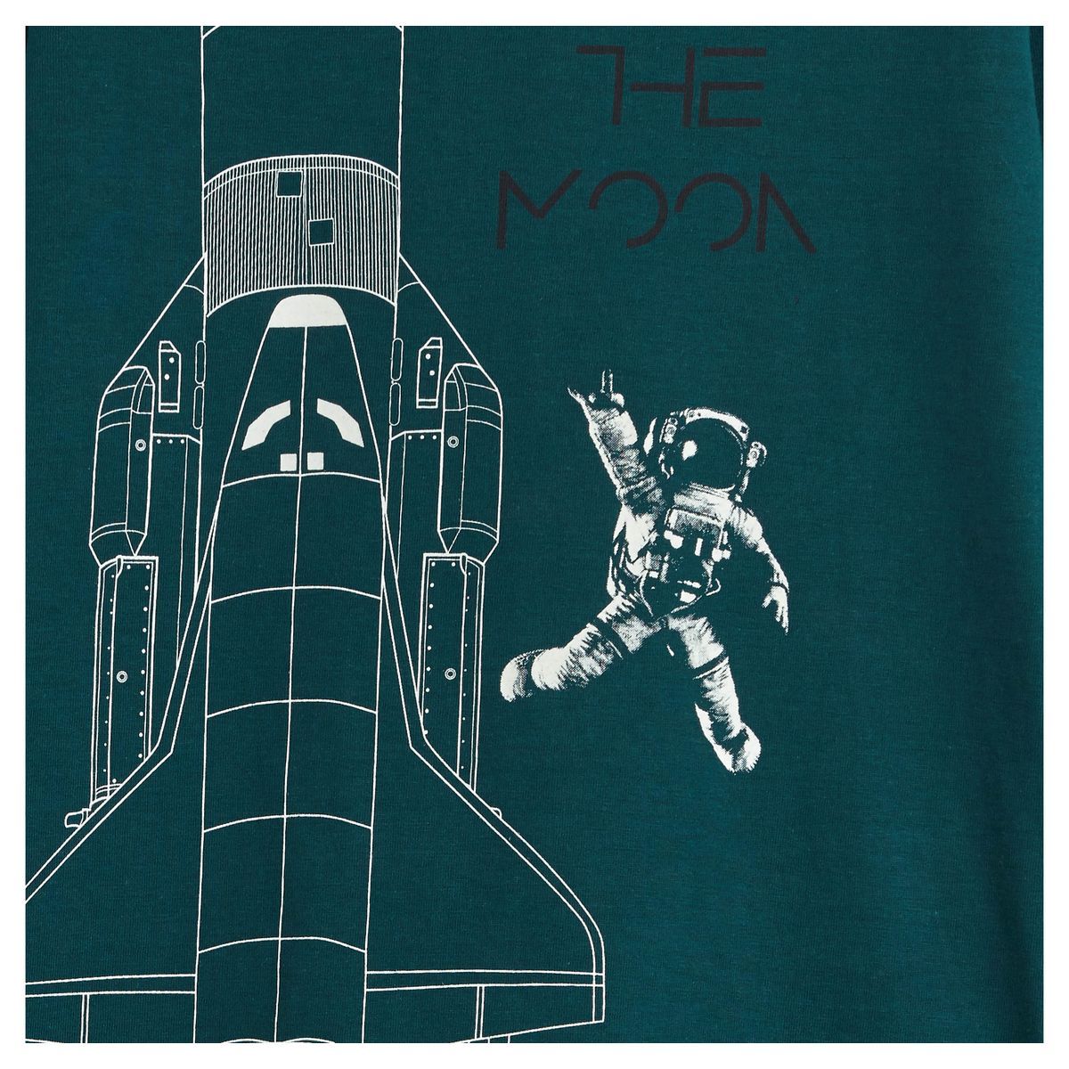 IN EXTENSO Ensemble pyjama fusée garçon