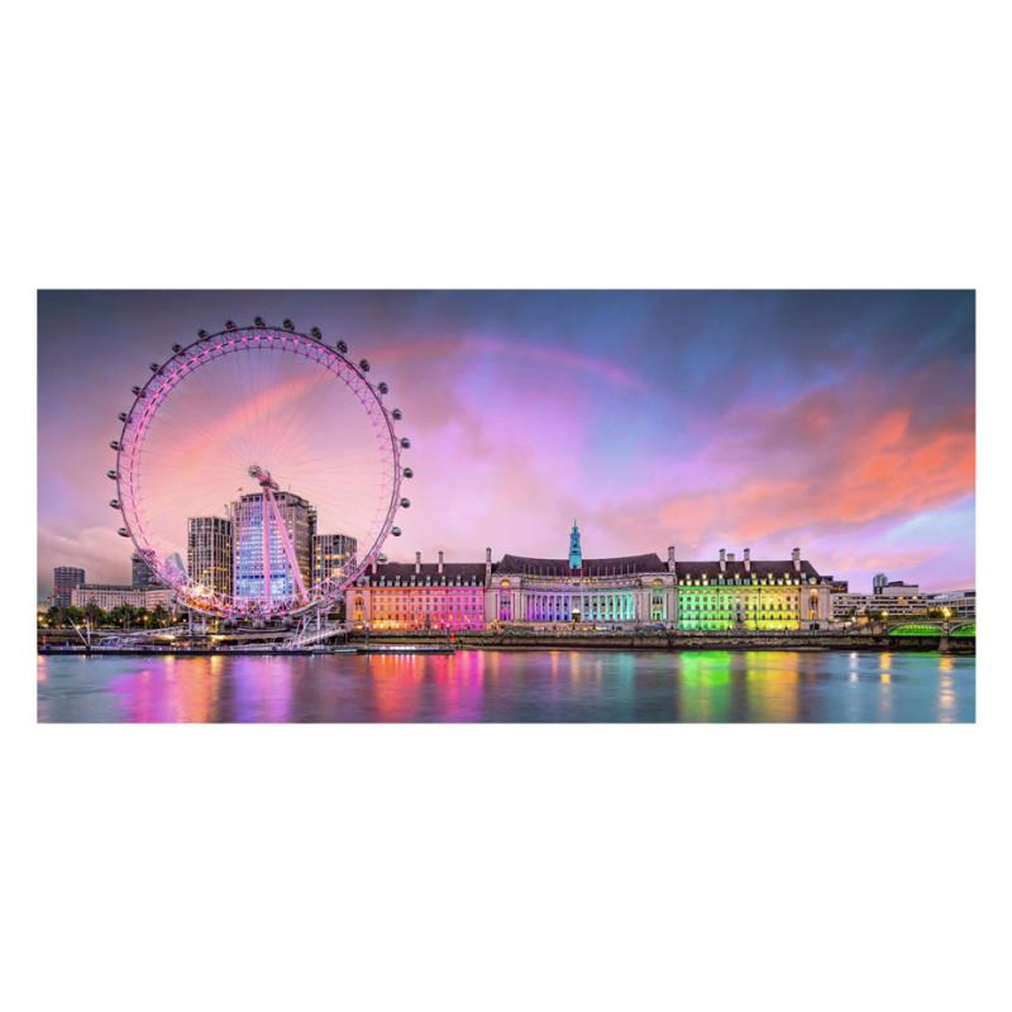 Voir la diapositive 2 : RAVENSBURGER Ravensburger - Jigsaw puzzle Kunterbuntes London, 2000 pcs. 12000805 7
