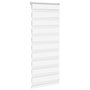Voir la diapositive 3 : VIDAXL Store zebre blanc 60x100 cm largeur du tissu 55,9 cm polyester