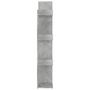 Voir la diapositive 5 : VIDAXL Bibliotheque Gris beton 48x25,5x140 cm Bois d'ingenierie