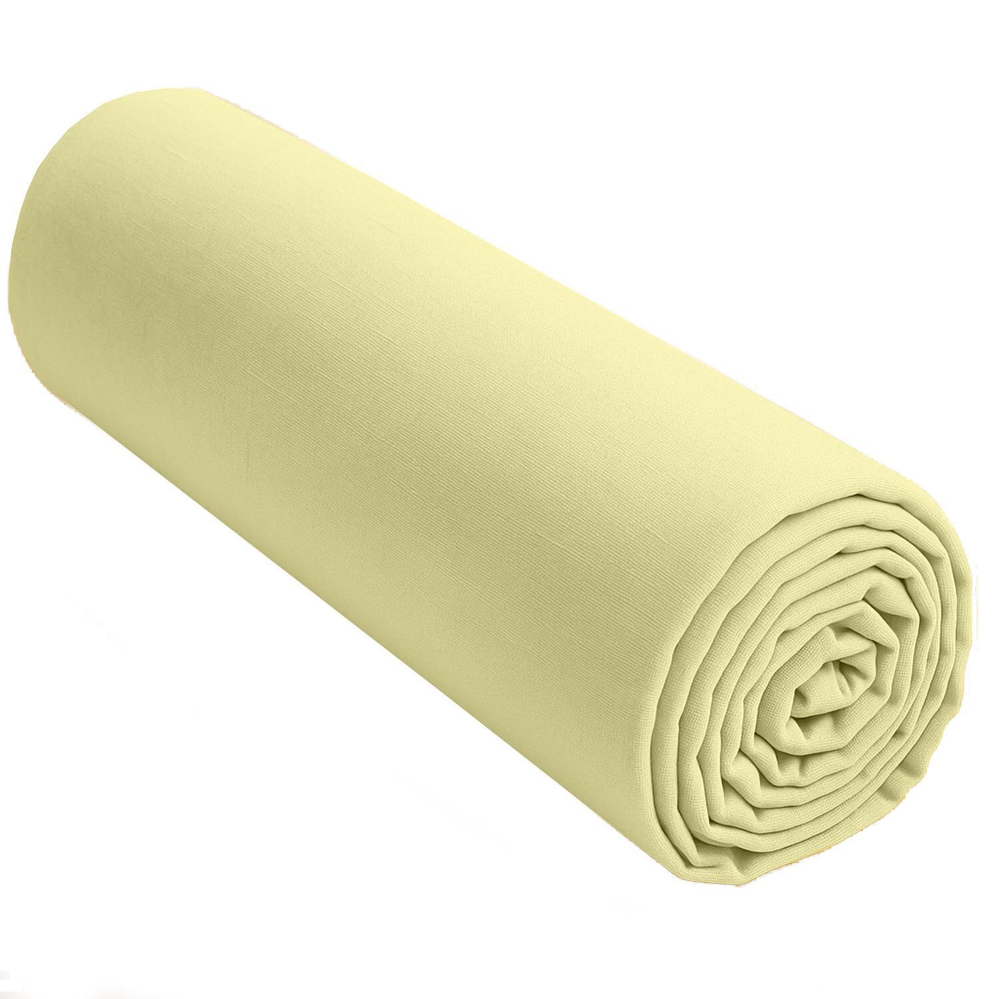 Voir la diapositive 2 : BATON ROUGE Drap housse 100% lin lavé 160g kiwi
