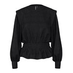 Pieces Blouse  Femme Pieces Nilas. Coloris disponibles : Noir