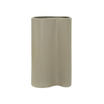 Paris Prix Vase Design en Métal  Frankfurt  36cm Beige Foncé