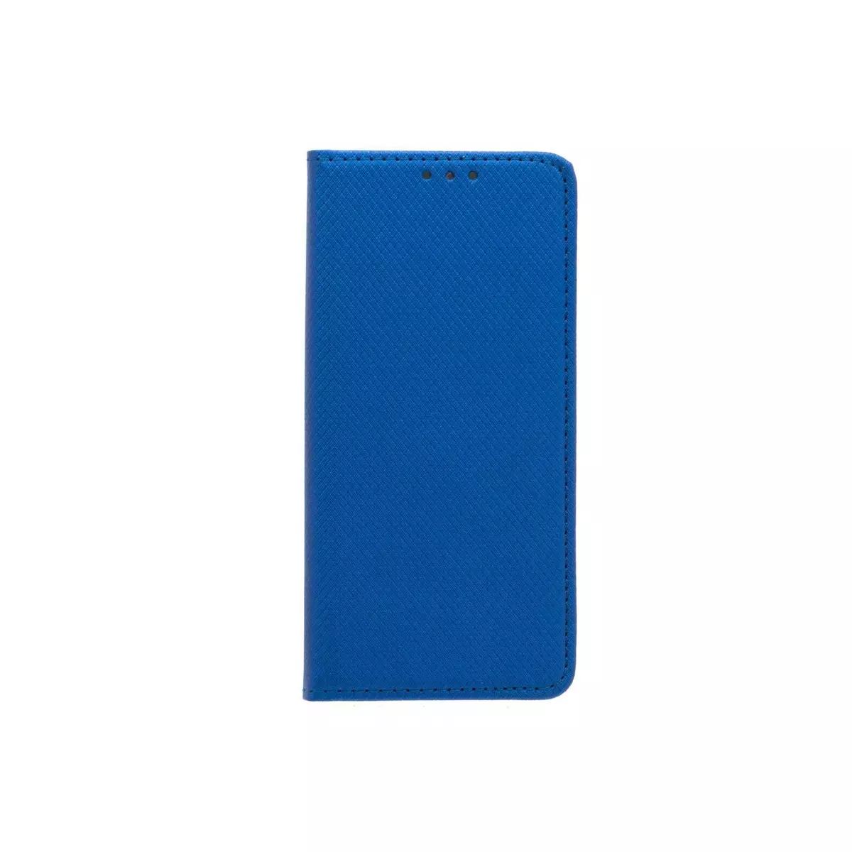 amahousse Housse Galaxy S8 folio bleu texturé aimanté
