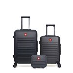 SWISS KOPPER SWISS KOPPER - LOT DE 3 - Valises weekend, cabine et vanity WIL. Coloris disponibles : Rouge, Beige, Rose