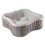 Voir la diapositive 4 : INFINITE SPA Spa gonflable Élite Plus trèfle Bulles 4 places - Infinite Spa