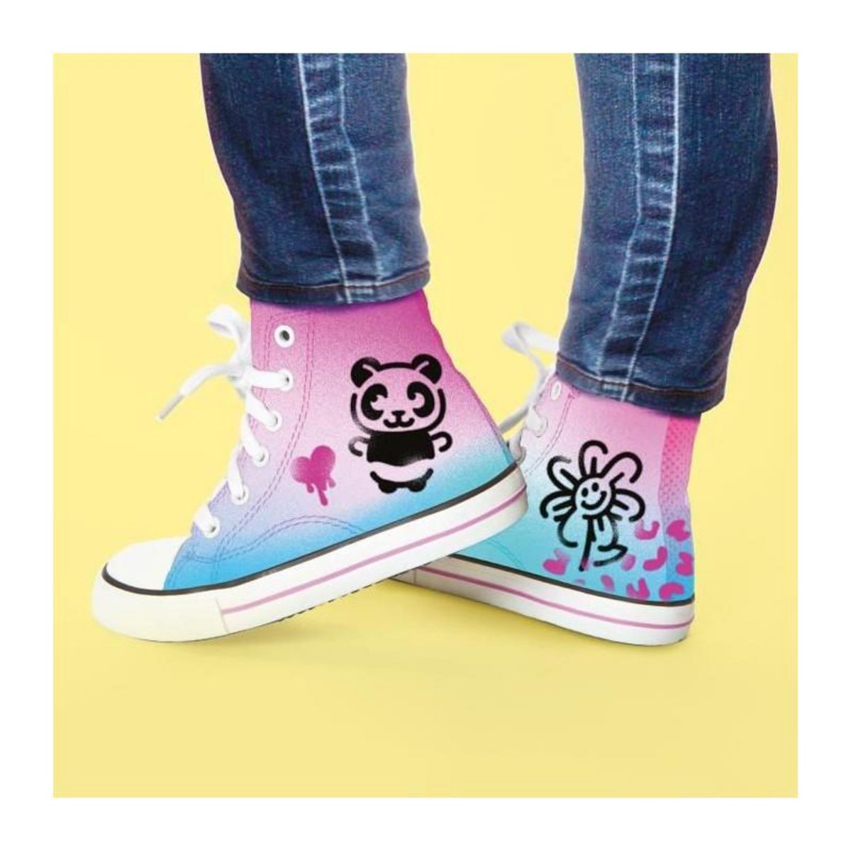 Canal Toys Canal Toys - Airbrush Art - Kit de Fashion Design Kit avec spray électronique, pochoirs et feutres - AIR 016