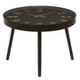 Voir la diapositive 2 : Paris Prix Table Basse Horloge  Lounge  70cm Noir
