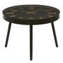 Voir la diapositive 2 : Paris Prix Table Basse Horloge  Lounge  70cm Noir