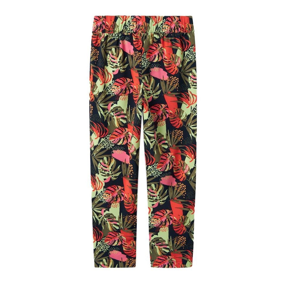 NAME IT Pantalon Noir/ à Imprimés Fille Name it Vinaya