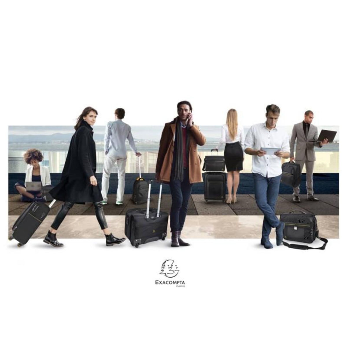 EXACOMPTA Exacompta Sac pour ordinateur portable Exactive 14 pouces