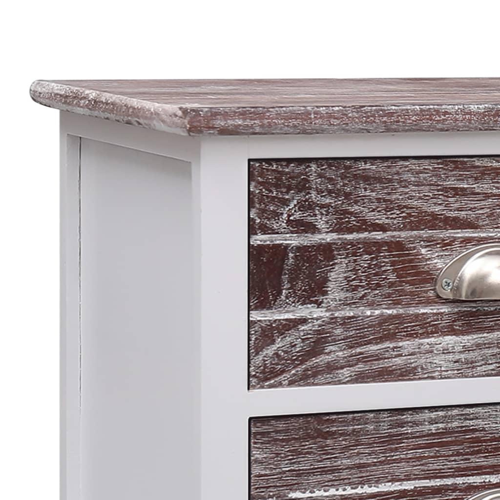 Voir la diapositive 5 : VIDAXL Banc d'entree Marron 115x30x40 cm Bois