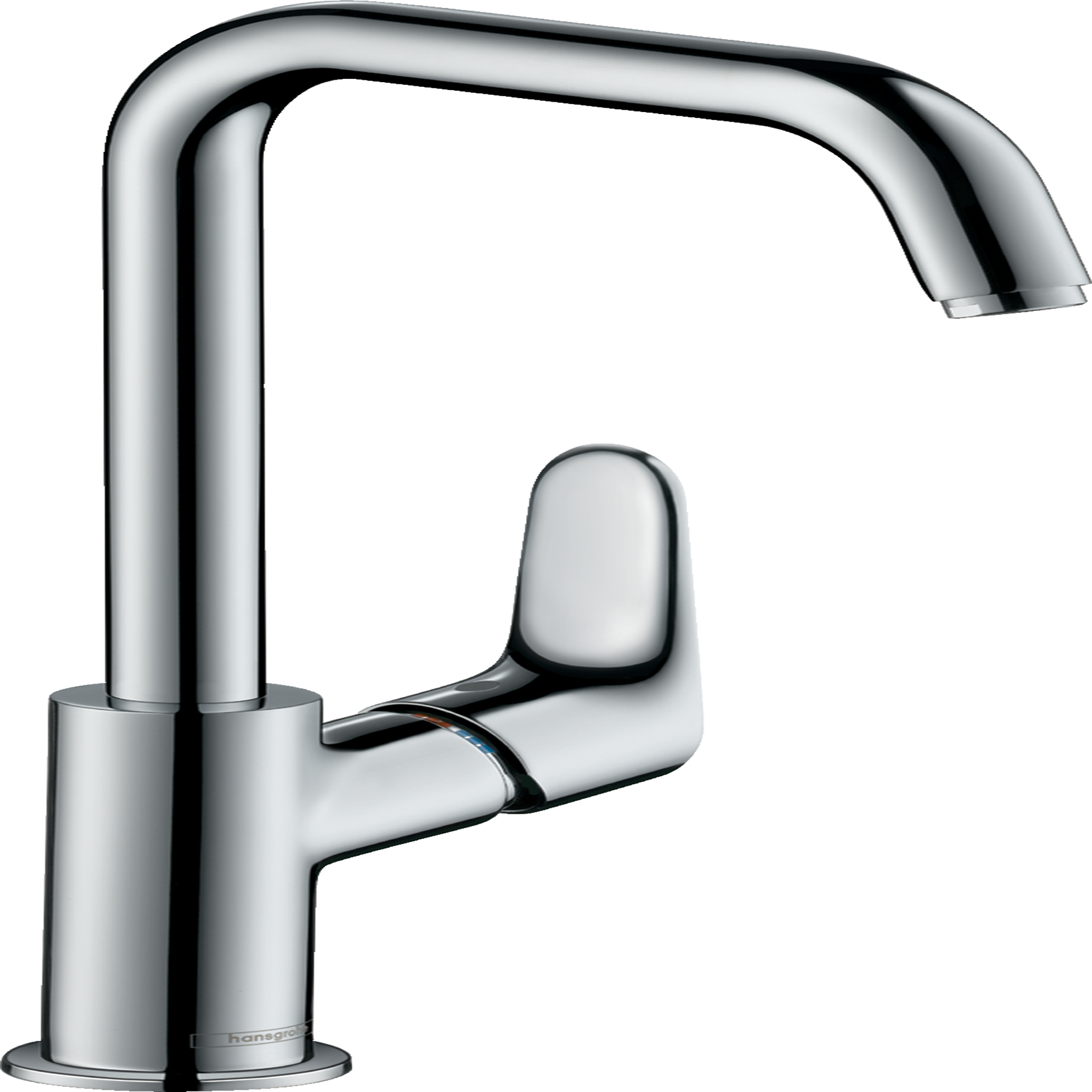 Hansgrohe Focus mitigeur de lavabo 240 bec haut, avec tirette et vidage