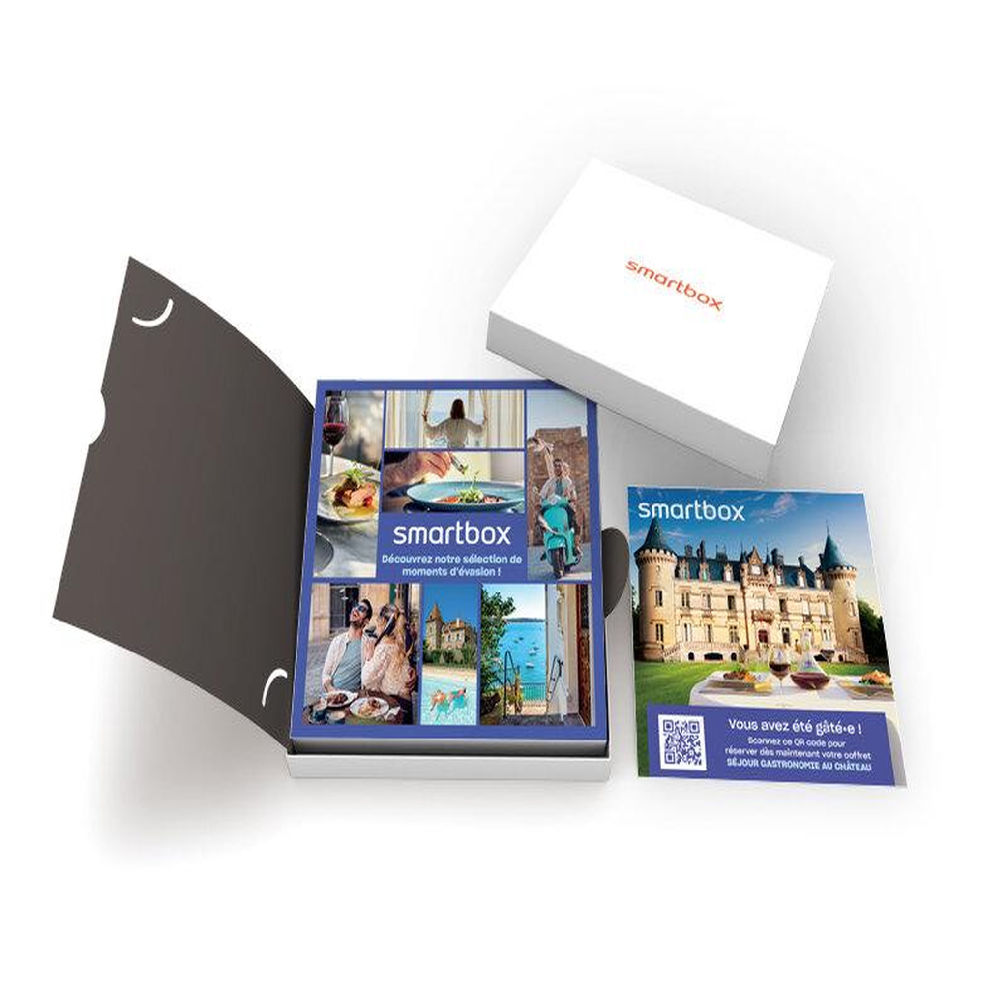 Voir la diapositive 2 : Smartbox Séjour gastronomie châteaux et belles demeures - Coffret Cadeau Séjour