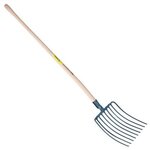 OUTILS PERRIN Fourche a cailloux douille 9 dents emmanché