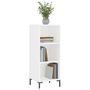 Voir la diapositive 3 : VIDAXL Buffet blanc 34,5x32,5x90 cm bois d'ingenierie