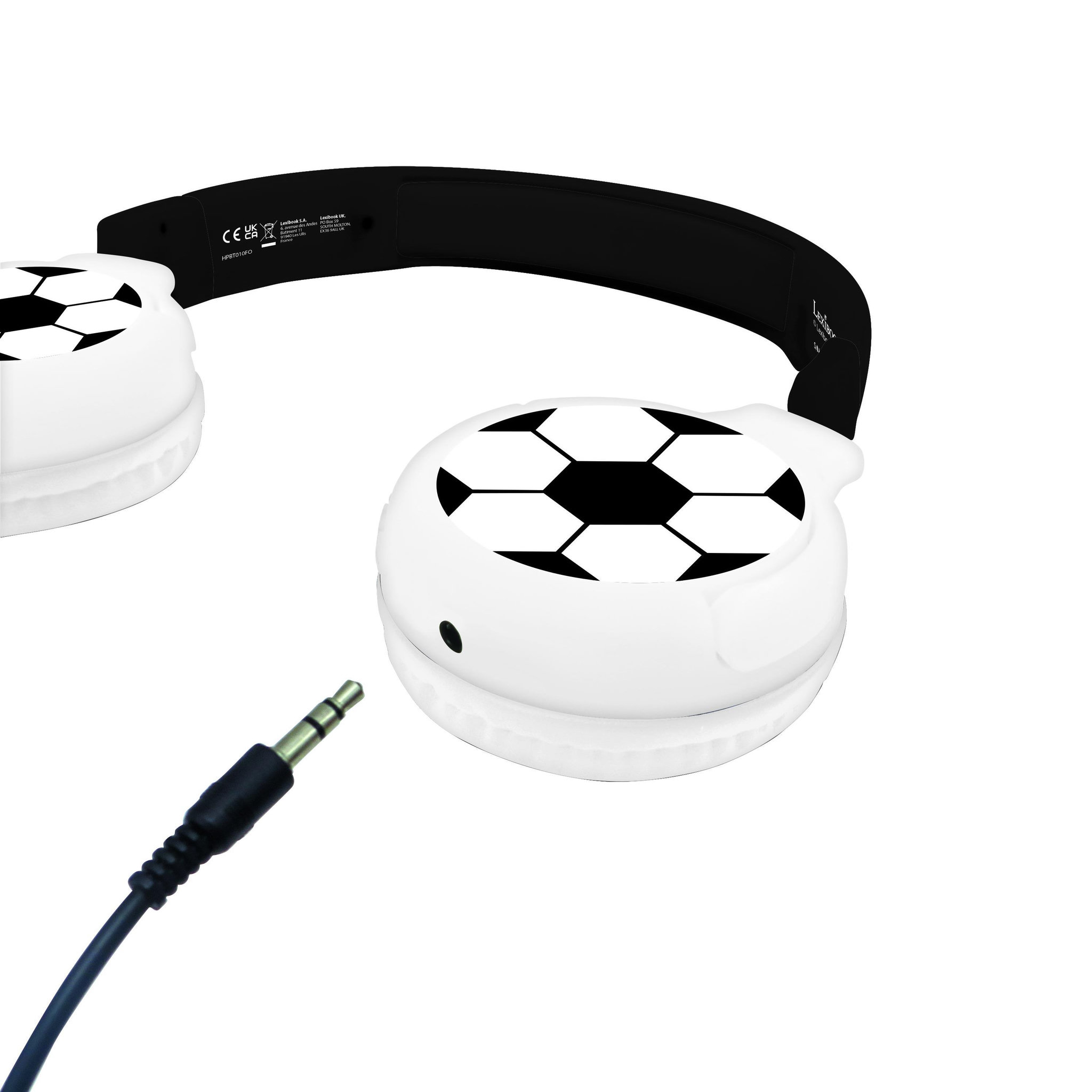 Voir la diapositive 4 : Lexibook Casque 2 en 1 Football Bluetooth et Filaire avec limitation de son