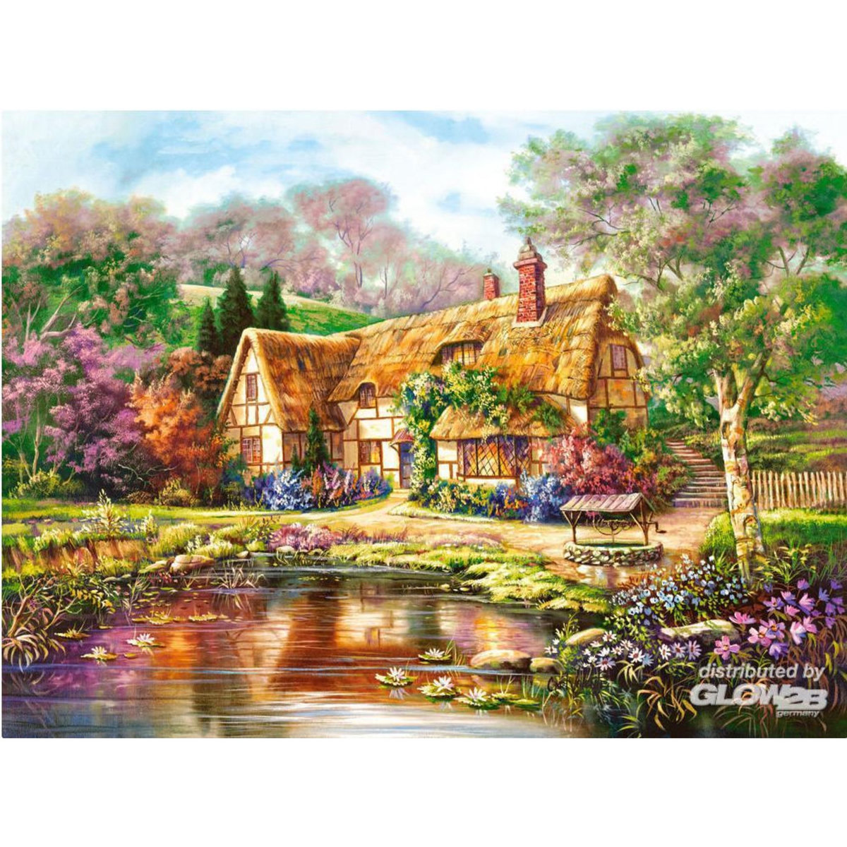 Castorland Puzzle 3000 pièces : Twilight at Woodgreen Pond