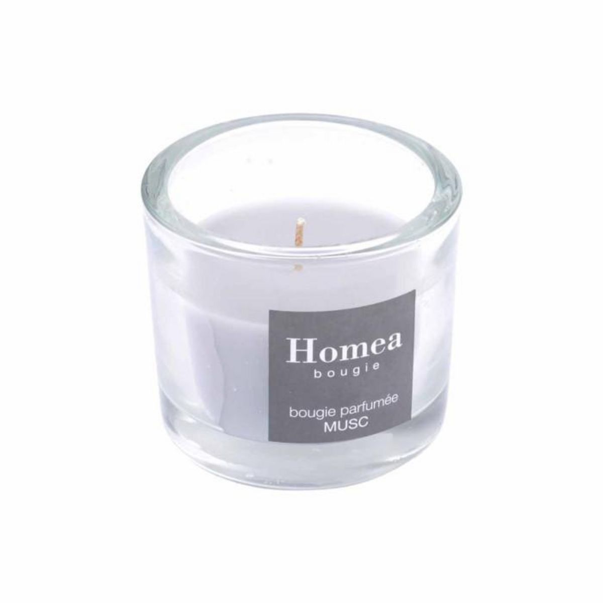 Paris Prix Bougie Verrine Parfumée  Essentiel  9cm Musc