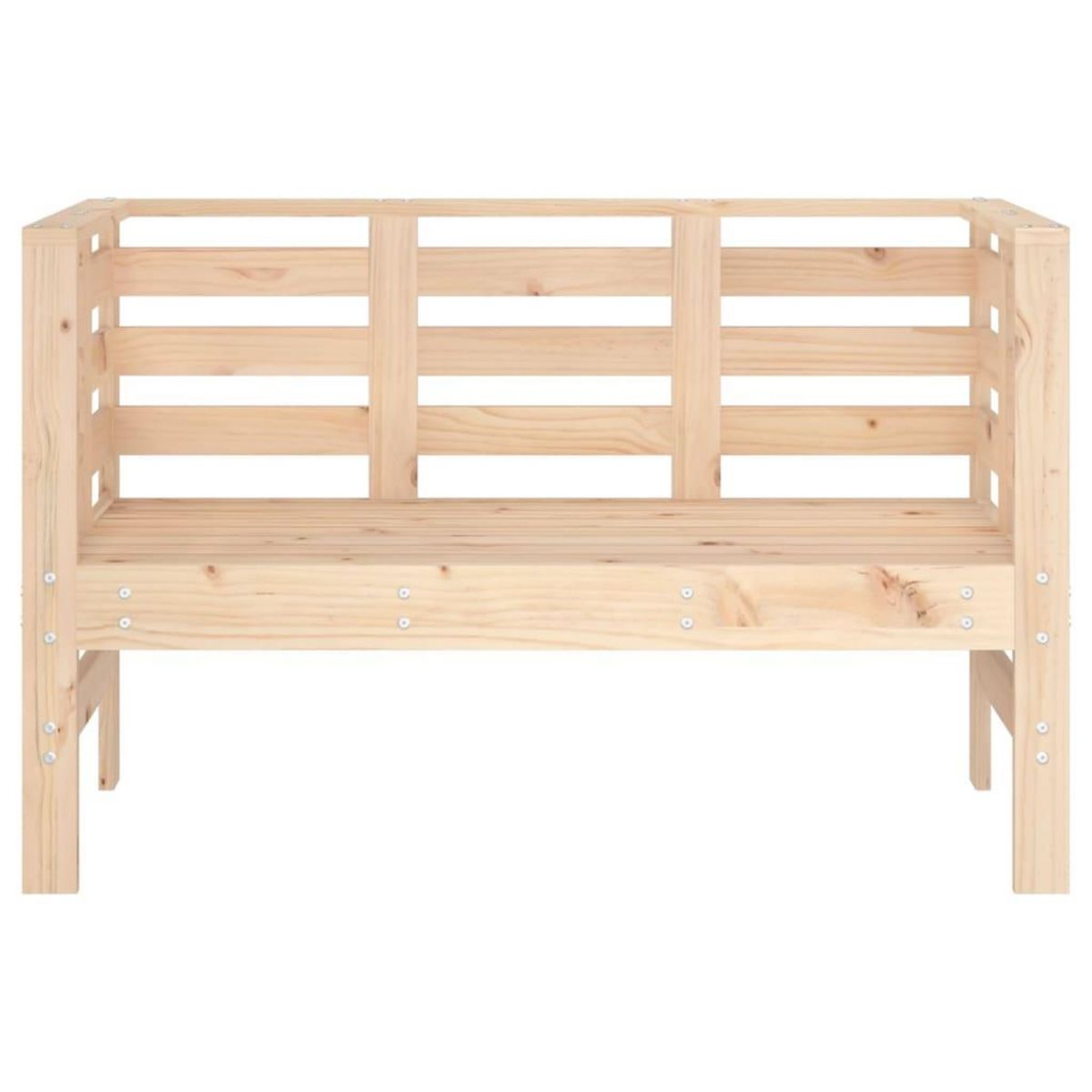 VIDAXL Banc de jardin 111,5x53x71 cm bois massif de pin