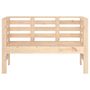 Voir la diapositive 4 : VIDAXL Banc de jardin 111,5x53x71 cm bois massif de pin