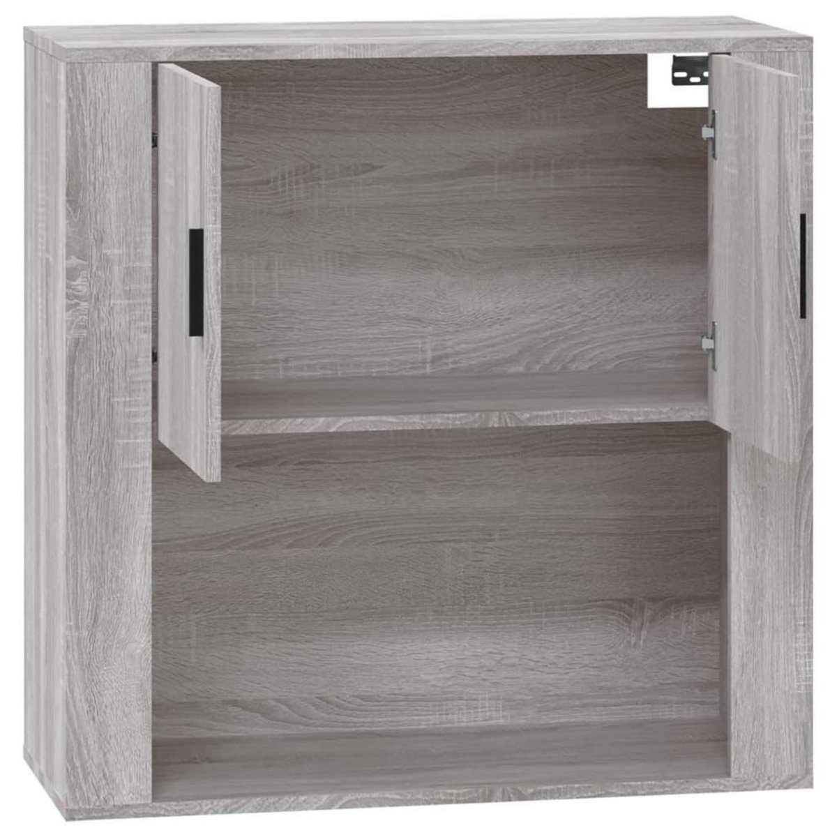 VIDAXL Armoire murale Sonoma gris 80x33x80 cm Bois d'ingenierie