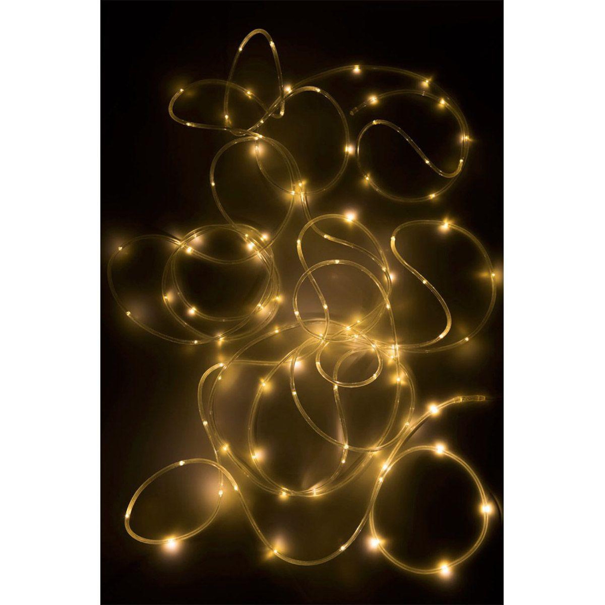 Voir la diapositive 3 : J-LINE Guirlande lumineuse déco  garla  18cm blanc chaud