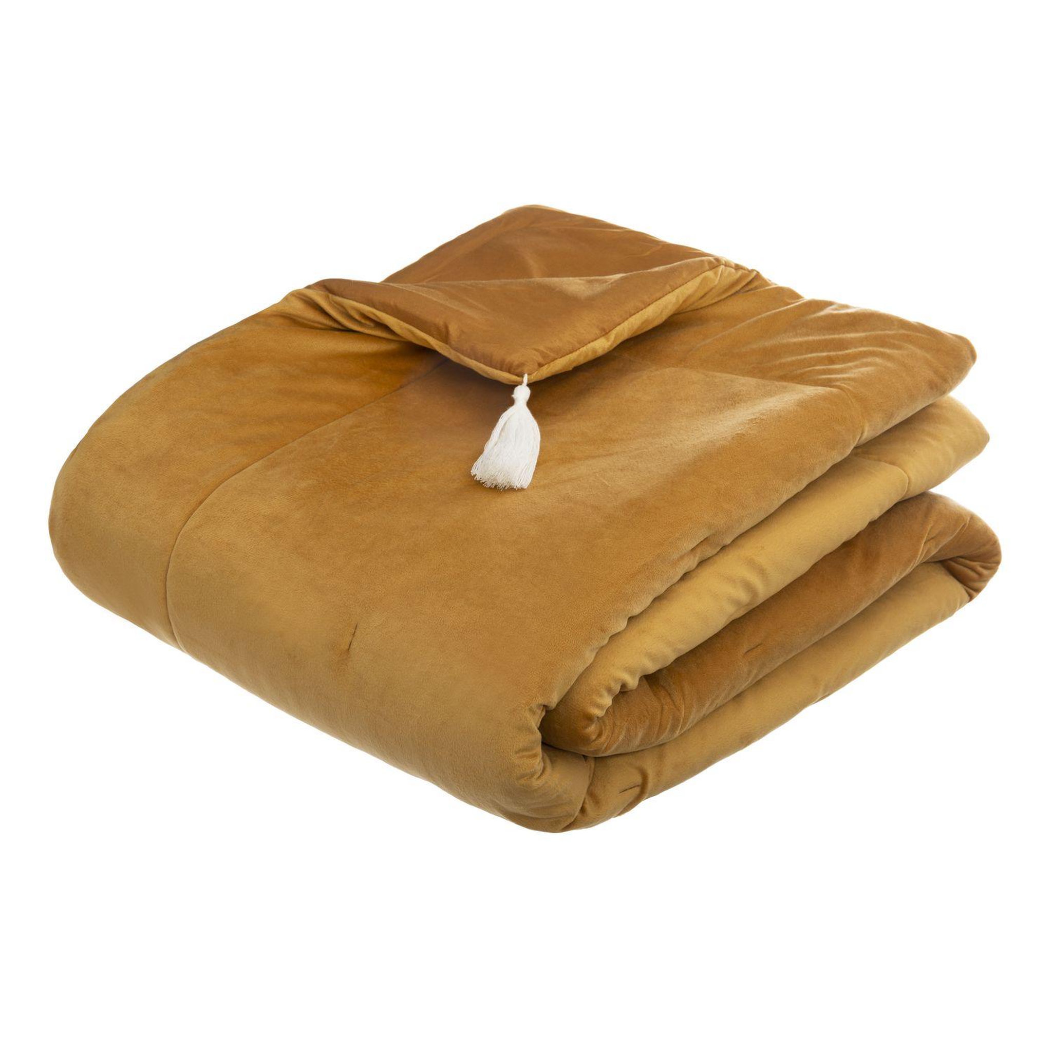 Voir la diapositive 1 : ATMOSPHERA Edredon design velours Hiver