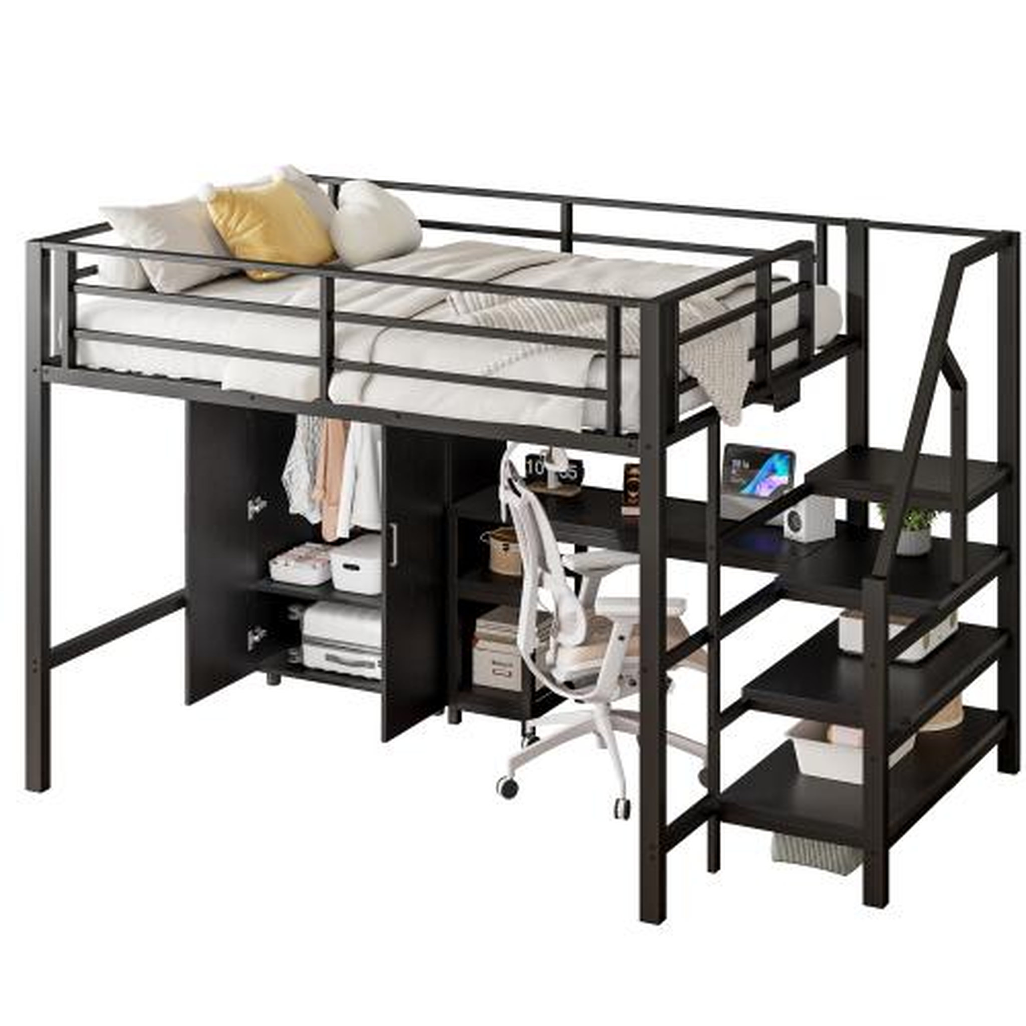 Voir la diapositive 1 : MERAX Lit mezzanine