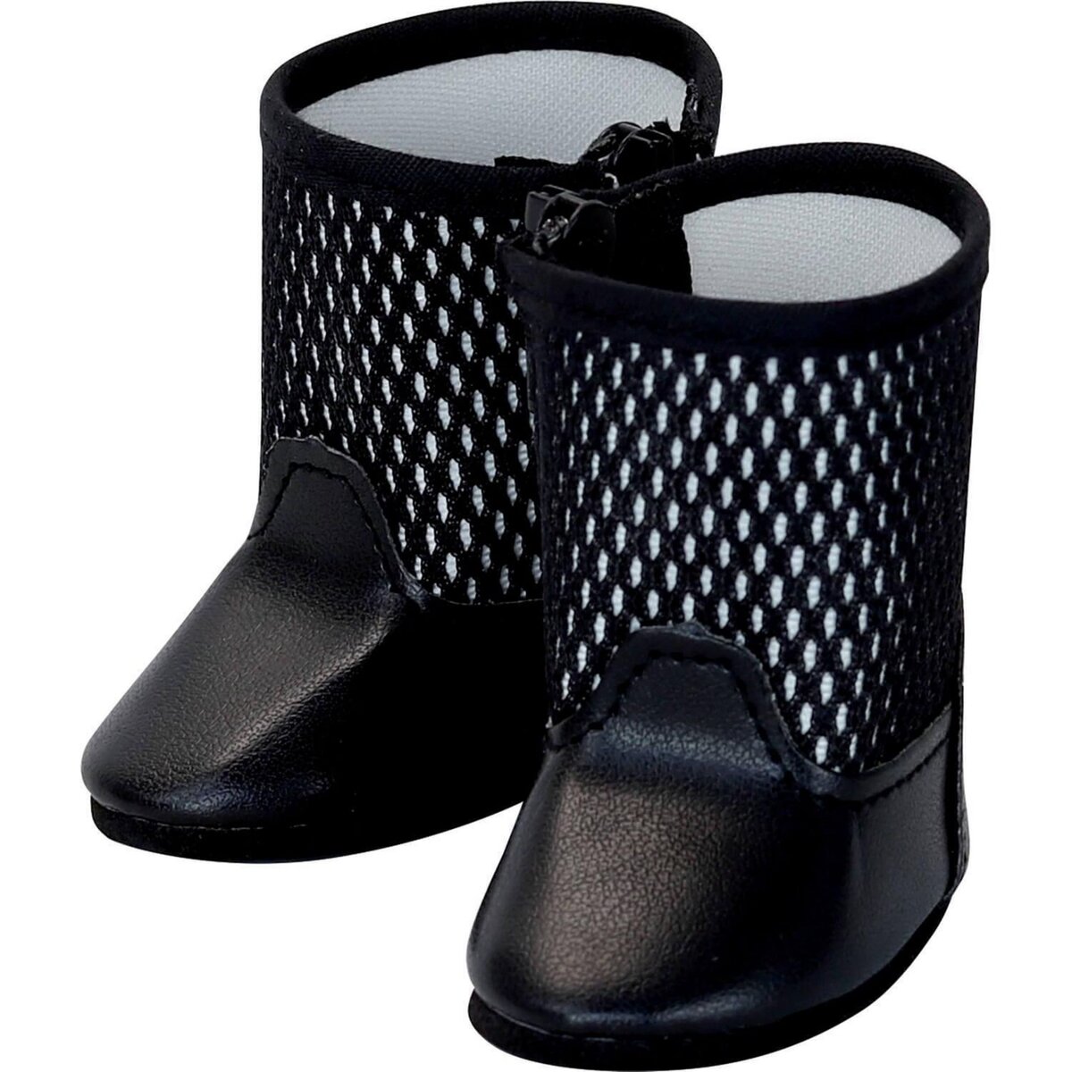 PETIT COLLIN Bottes noires pour poupée taille 39 à 48 cm