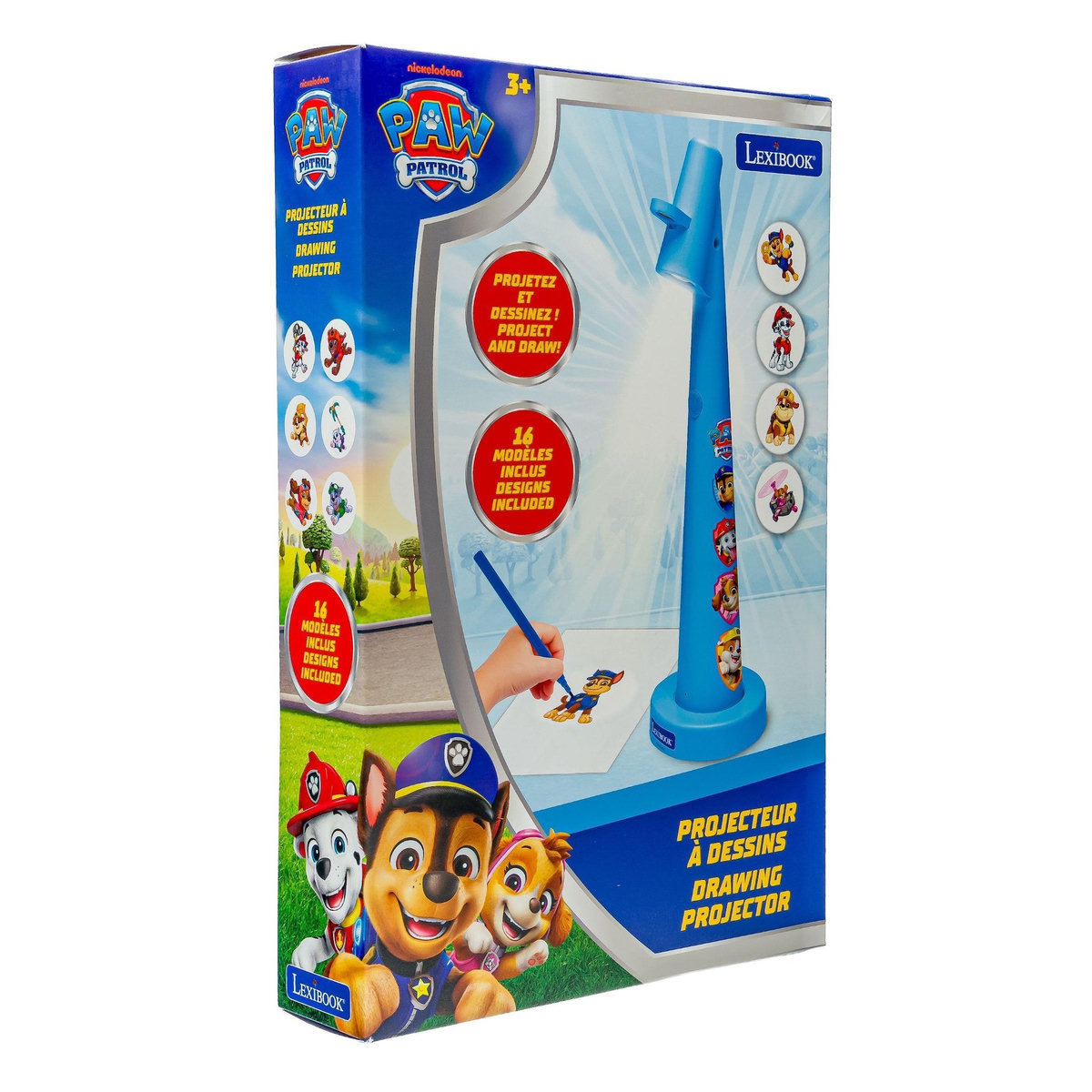 Lexibook Pat' Patrouille Projecteur à dessins