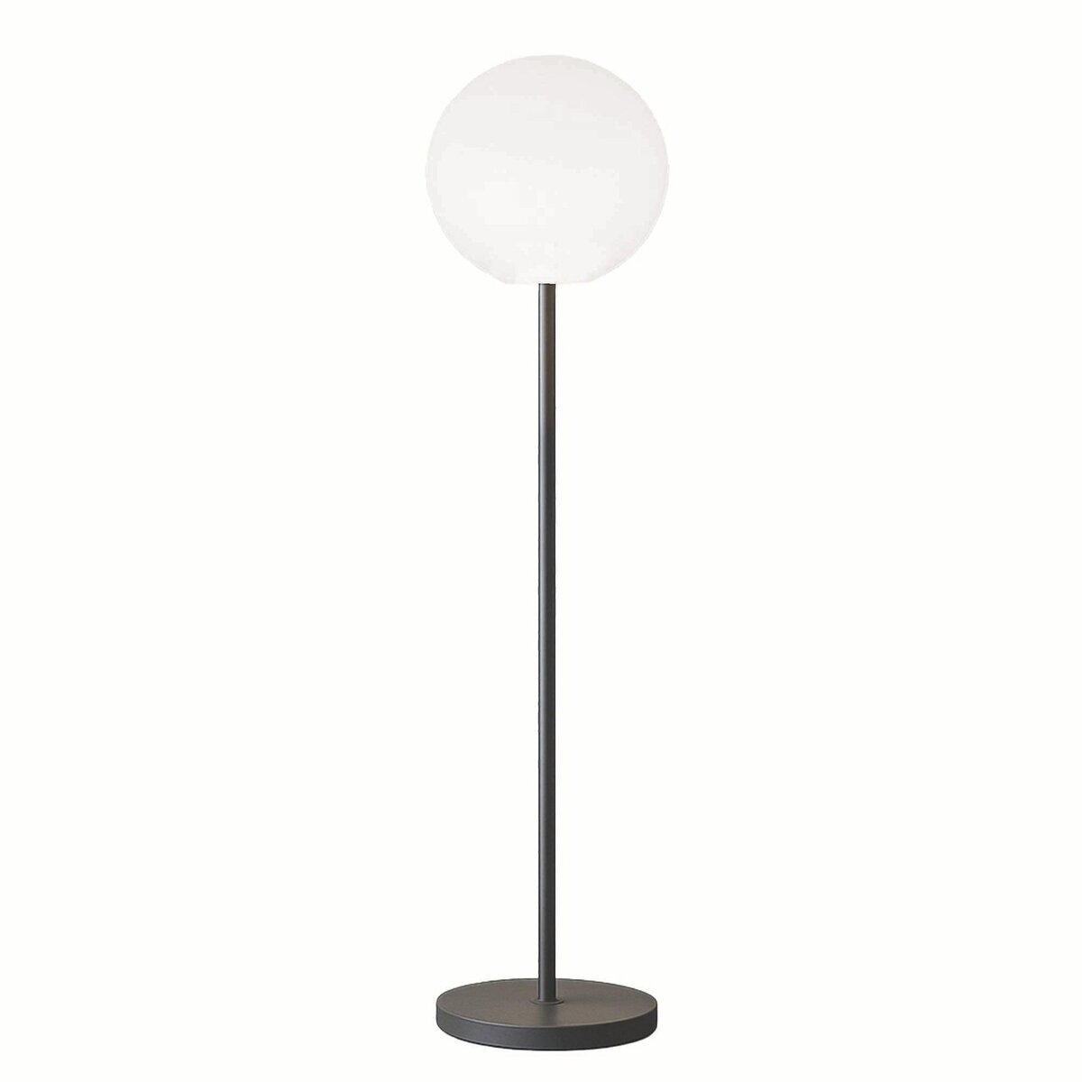 Lumisky Lampadaire extérieur sans fil LUNY Blanc Polyéthylène H150CM
