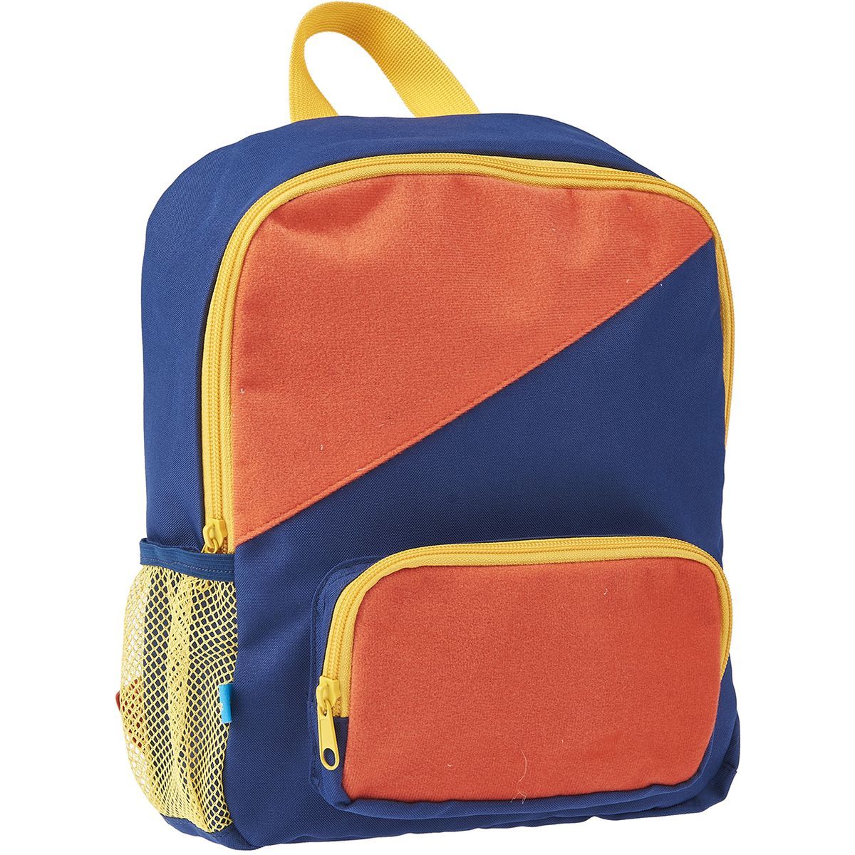 AUCHAN Sac maternelle bleu et orange ESPACE
