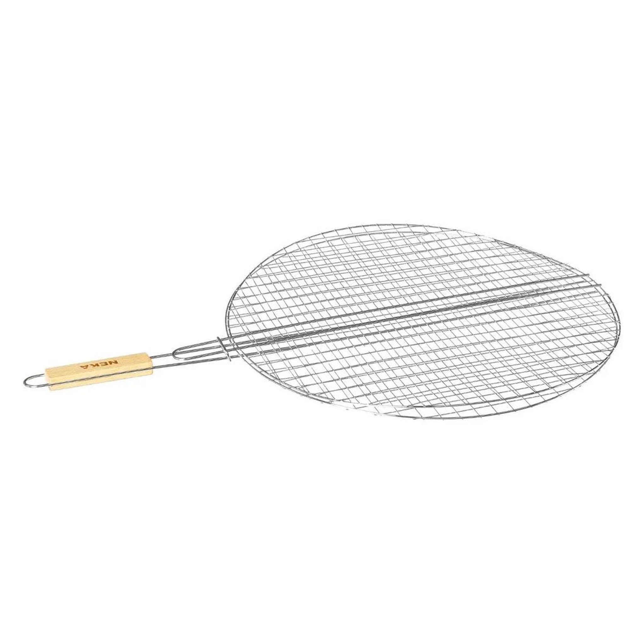 NEKA Double grille barbecue ronde  summer  50cm chrome