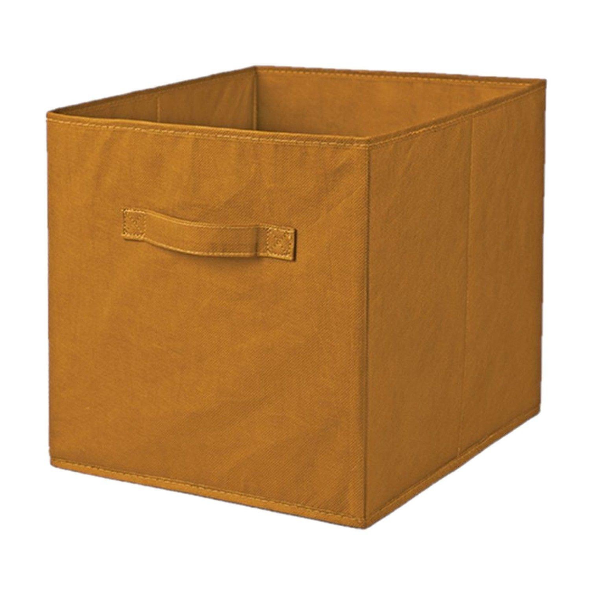 Voir la diapositive 2 : TOILINUX Cube de rangement pliable en tissu avec poignée