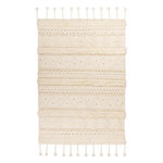 Paris Prix Tapis Bohème Fait à la Main  Bohist III  Crème. Coloris disponibles : Beige