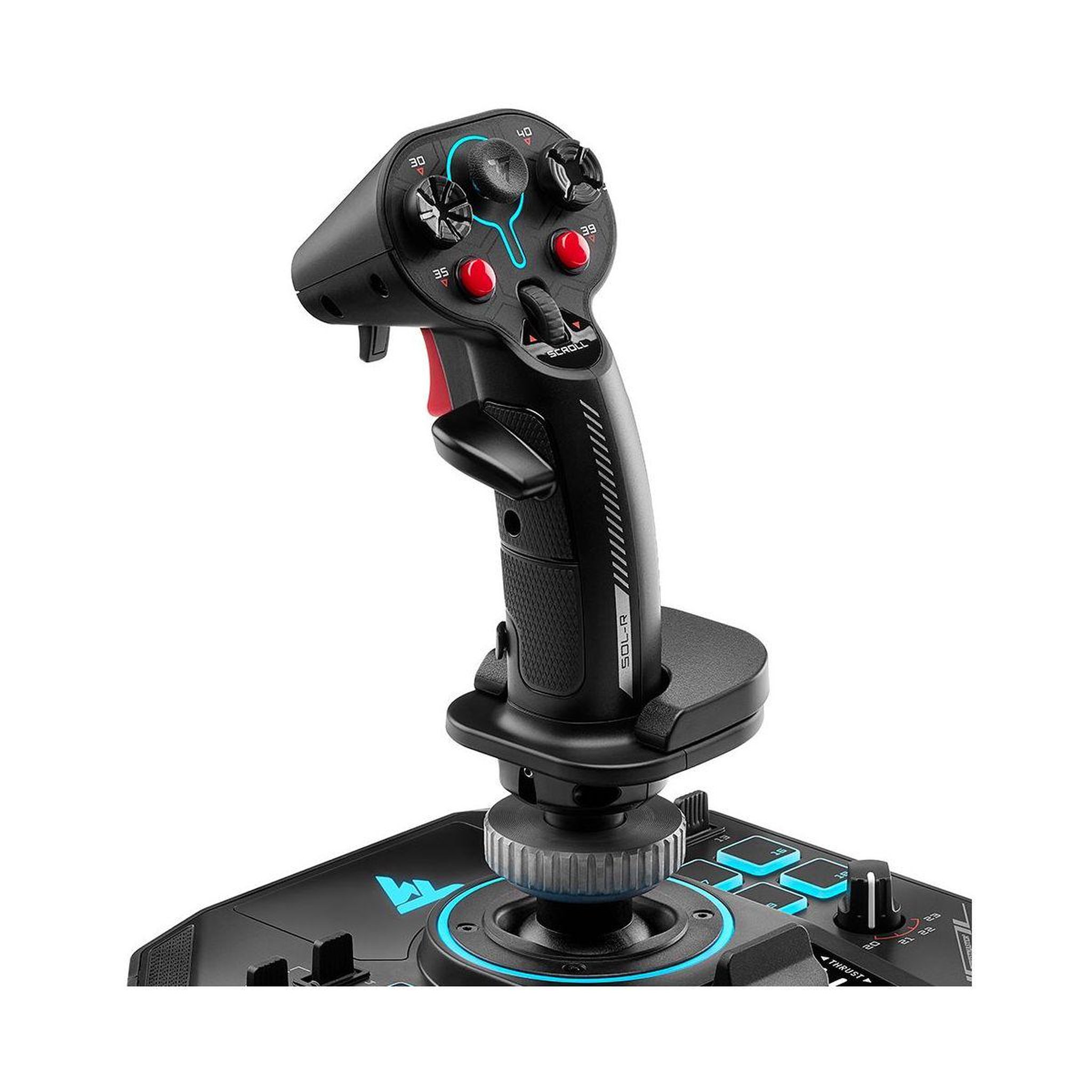 Voir la diapositive 2 : Thrustmaster Joystick et de manette des gaz - thrustmaster - sol-r 4 hotas - technologie heart