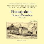 BEAUJOLAIS-FOREZ-DOMBES. TOME 2, Billet Henri