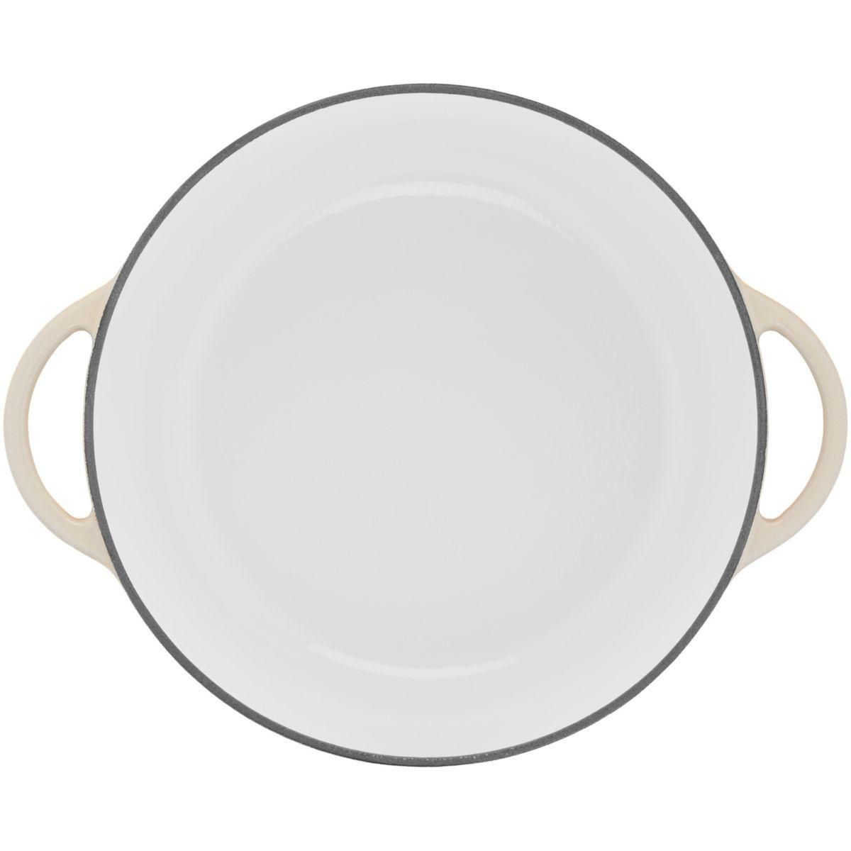 TEFAL Cocotte Fonte LOV faitout 29cm beige