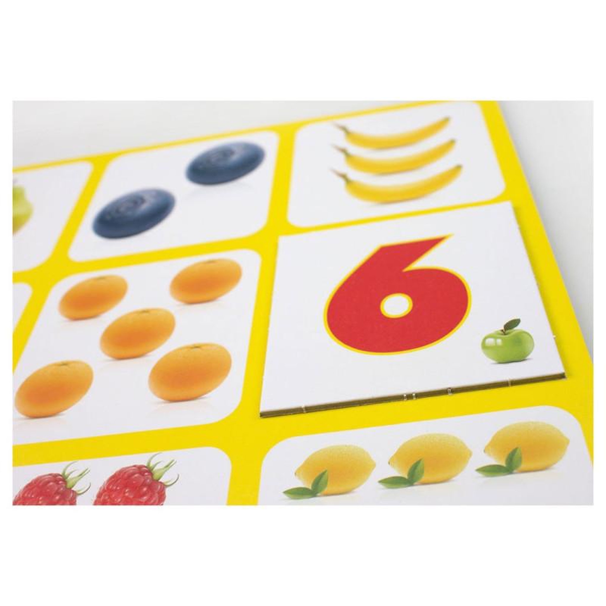 Voir la diapositive 2 : Tactic TACTIC Fruit & Numbers Lottery