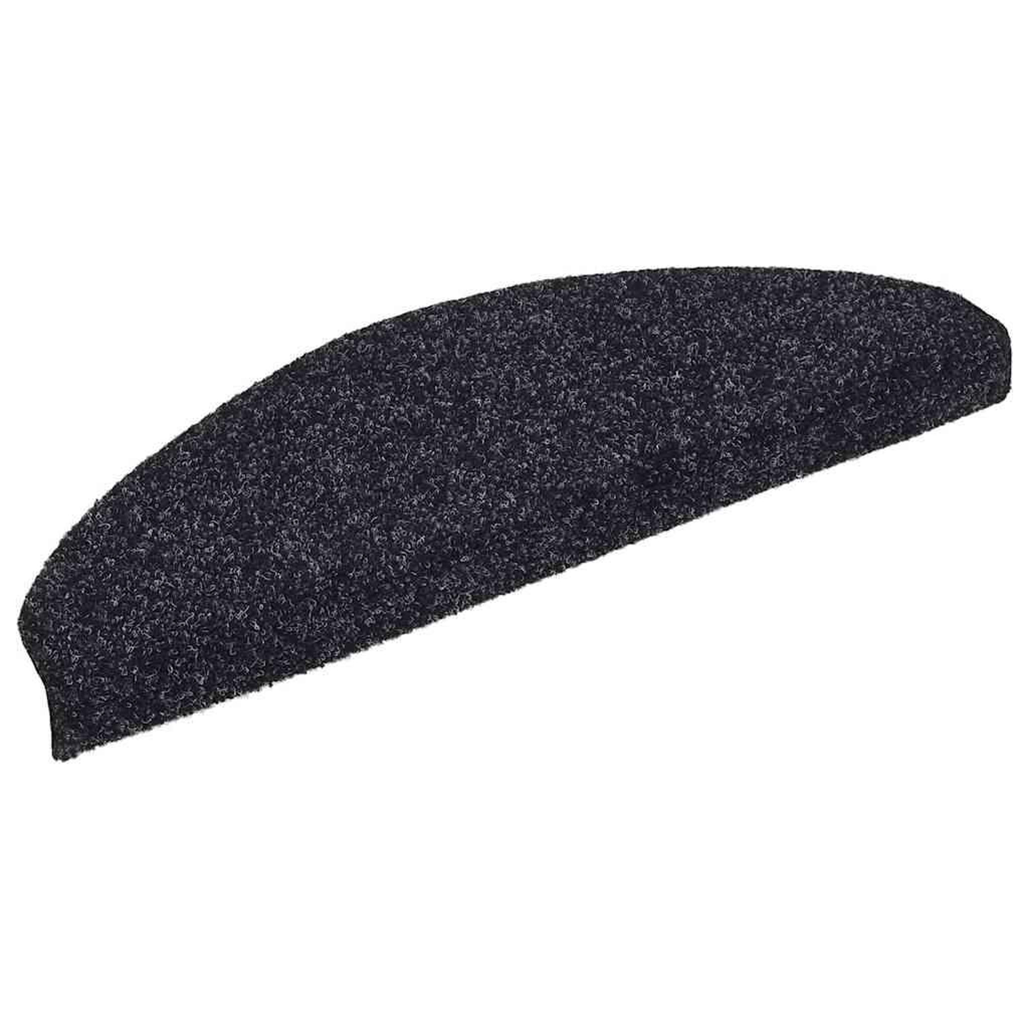 Voir la diapositive 2 : VIDAXL Tapis d'escalier autocollant 30 pcs noir 65x21x4 cm