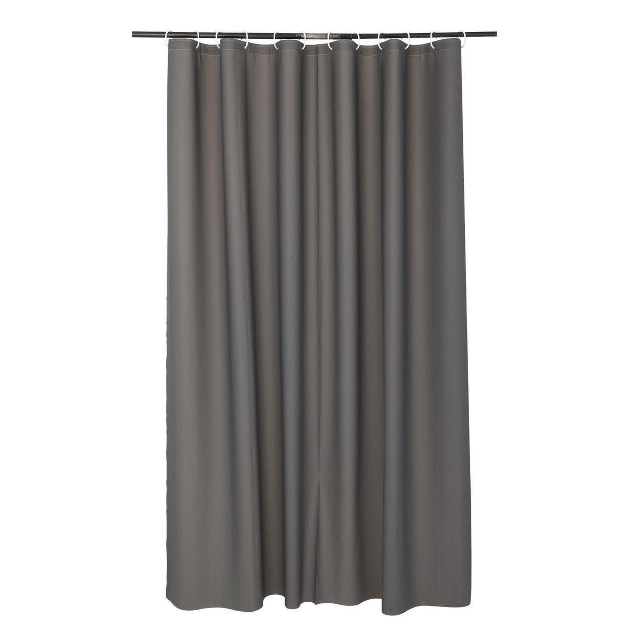 Douceur d'Intérieur Rideau de douche peva  vitamine ii  180x200cm anthracite