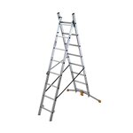 HAILO Echelle transformable HobbyLot 2 plans - 2x8 échelons - 4,40m