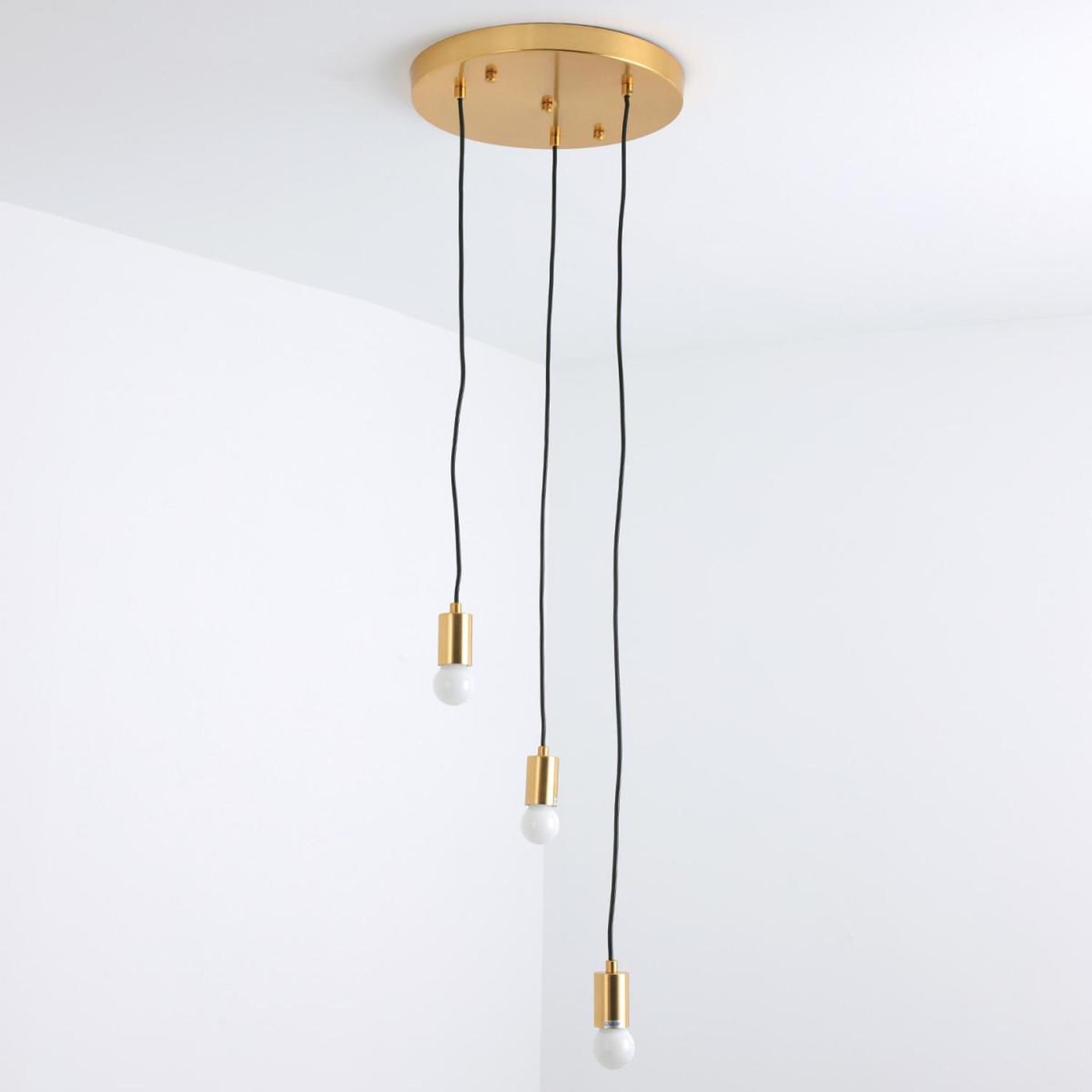 Voir la diapositive 2 : Paris Prix Suspension Design en Métal  Pladon  120cm Or