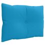 Voir la diapositive 4 : VIDAXL Coussins de palette lot de 3 bleu tissu